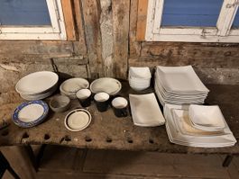Diverses Geschirr – zum Basteln, Verschmettern & Kr