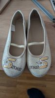 Ballerinas Mädchen Glitzer Gold 
