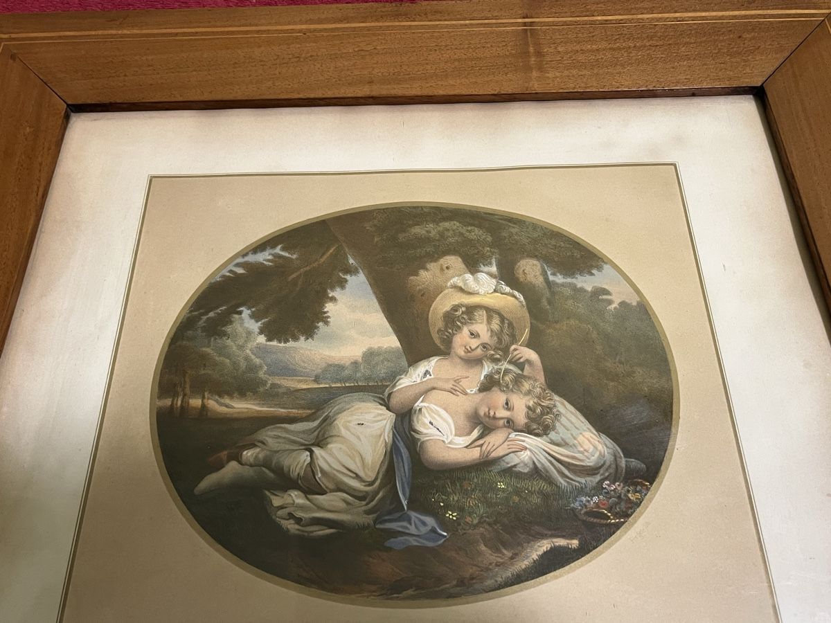 Grafica & Litografie: Lithografie in Nussbaumrahmen – Usato da Hindelbank venduto da war_qr78 6