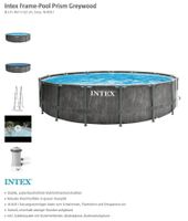 Intex Prism Frame Greywood Pool – gebraucht, mit Garantie