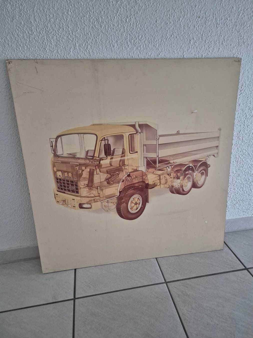 Foto & Immagini: Saurer Lastwagen D330 Dreiachskipper – Usato da Berg SG venduto da Bolle01