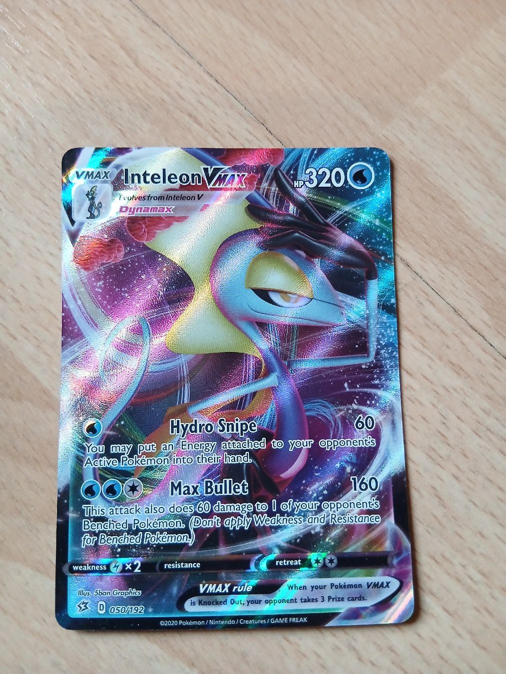 Pokémon Carte collezionabili: Pokemon Karten: Inteleon VMAX & Sobble 💧 – Usato da Bern venduto da Secondsky 1