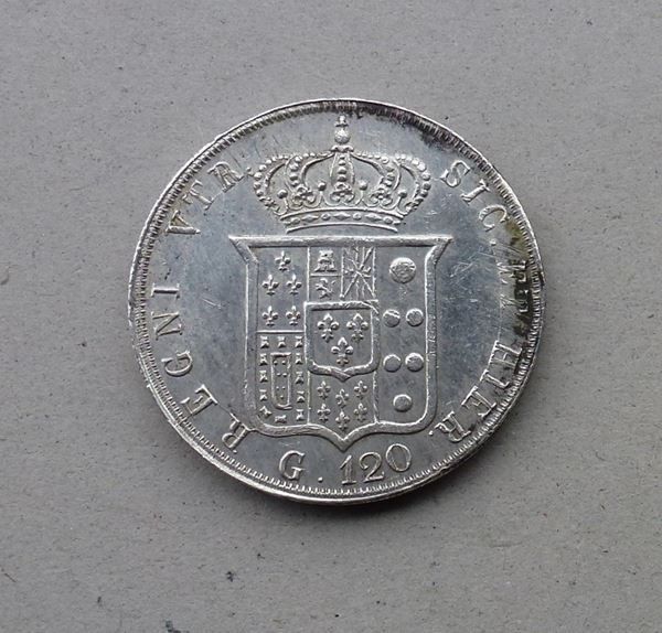 Alle Münzen: Italien ++ 120 Granas 1856 – Gebraucht aus Walkringen von Casablanca777 1
