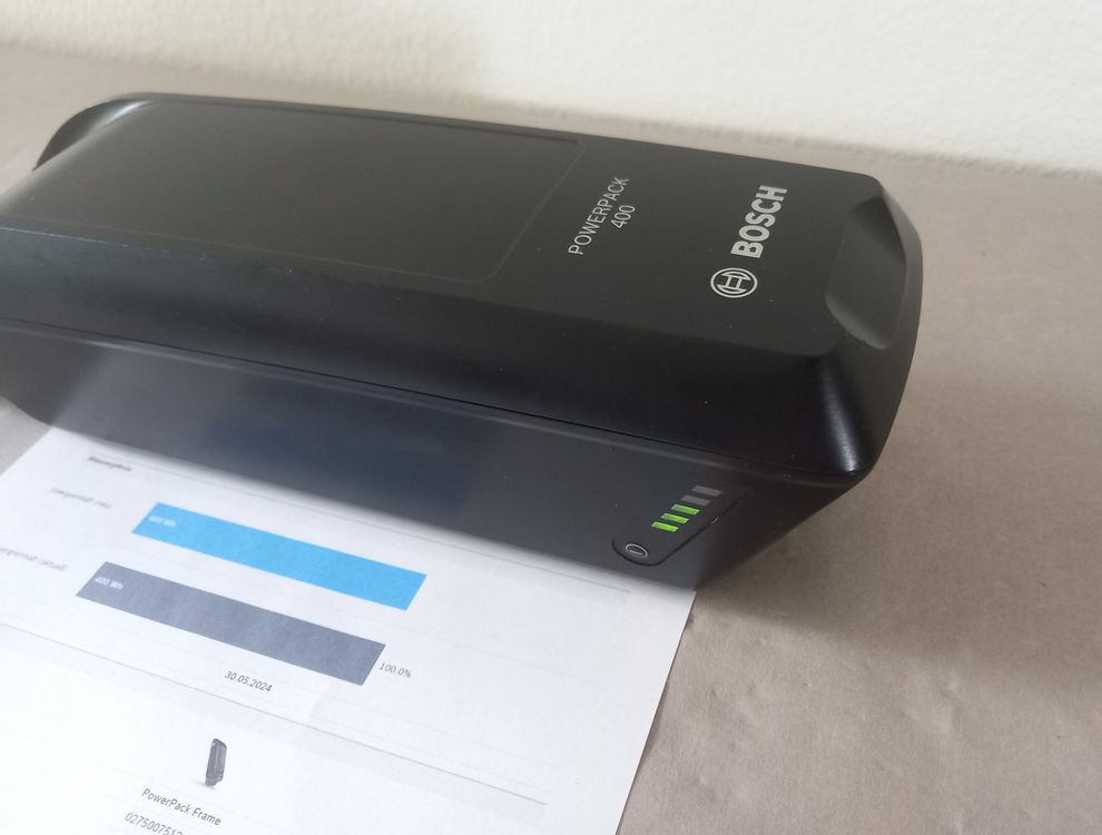 Bosch Powerpack 400 mit 477Wh - mit Messbericht | Kaufen auf Ricardo