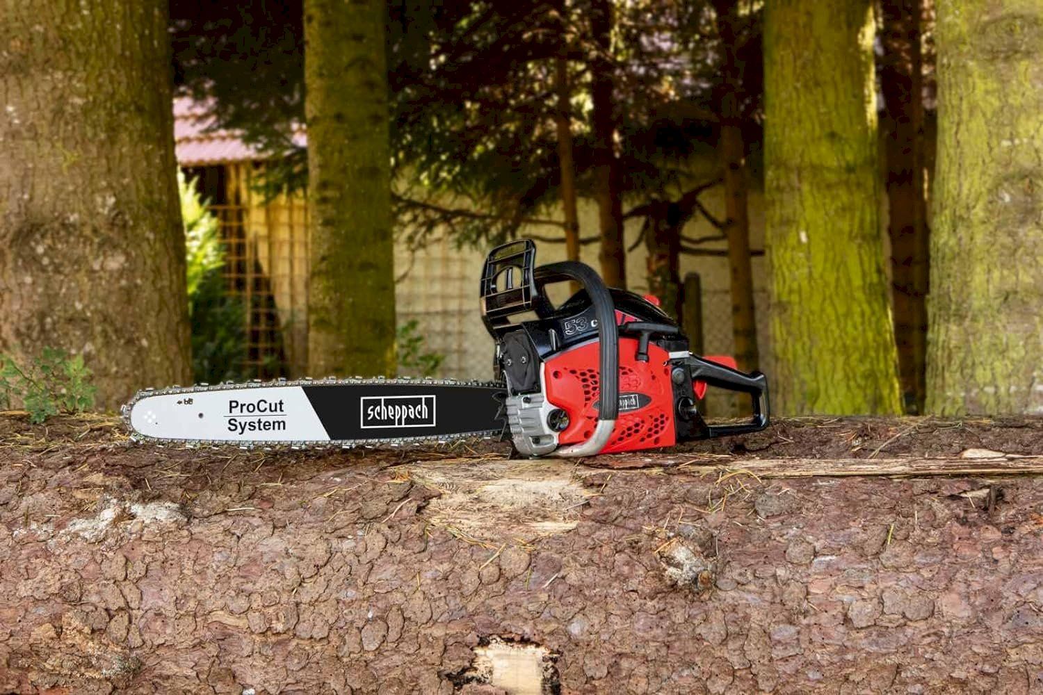Scheppach Sägen: Scheppach Benzin Kettensäge CSP530S – Neu und originalverpackt aus Bottighofen von zaap 1