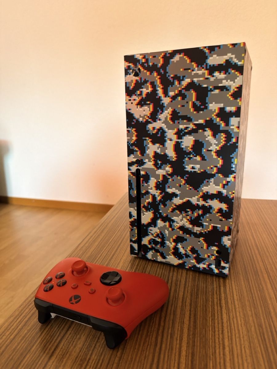 Microsoft Konsolen: Xbox Series X Console Digital Camo Skin wrap sticker – Gebraucht aus Bern von pyl_9ffp 2