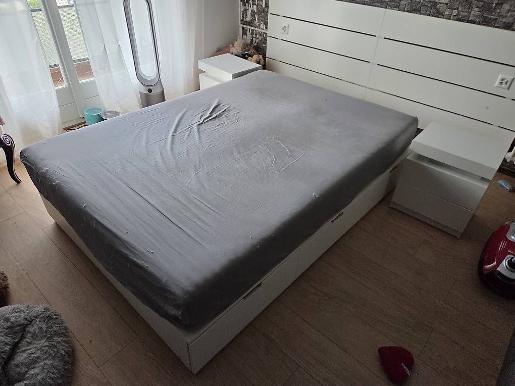 Letti: Letto IKEA + materasso + comodini – Usato da riva san vitale venduto da dan_c6c9 4