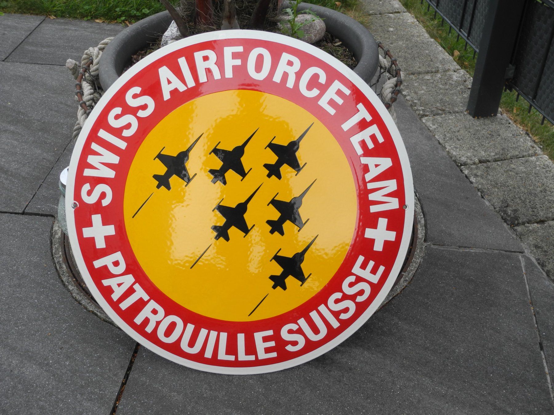 Ecriteaux: PATROUILLE SUISSE EMAILSCHILD – Neuf (Voir description) à Reinach AG par Huckleberrysix 7