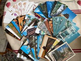 50 cartes postales non utilisées - pour vœux, courrier, etc