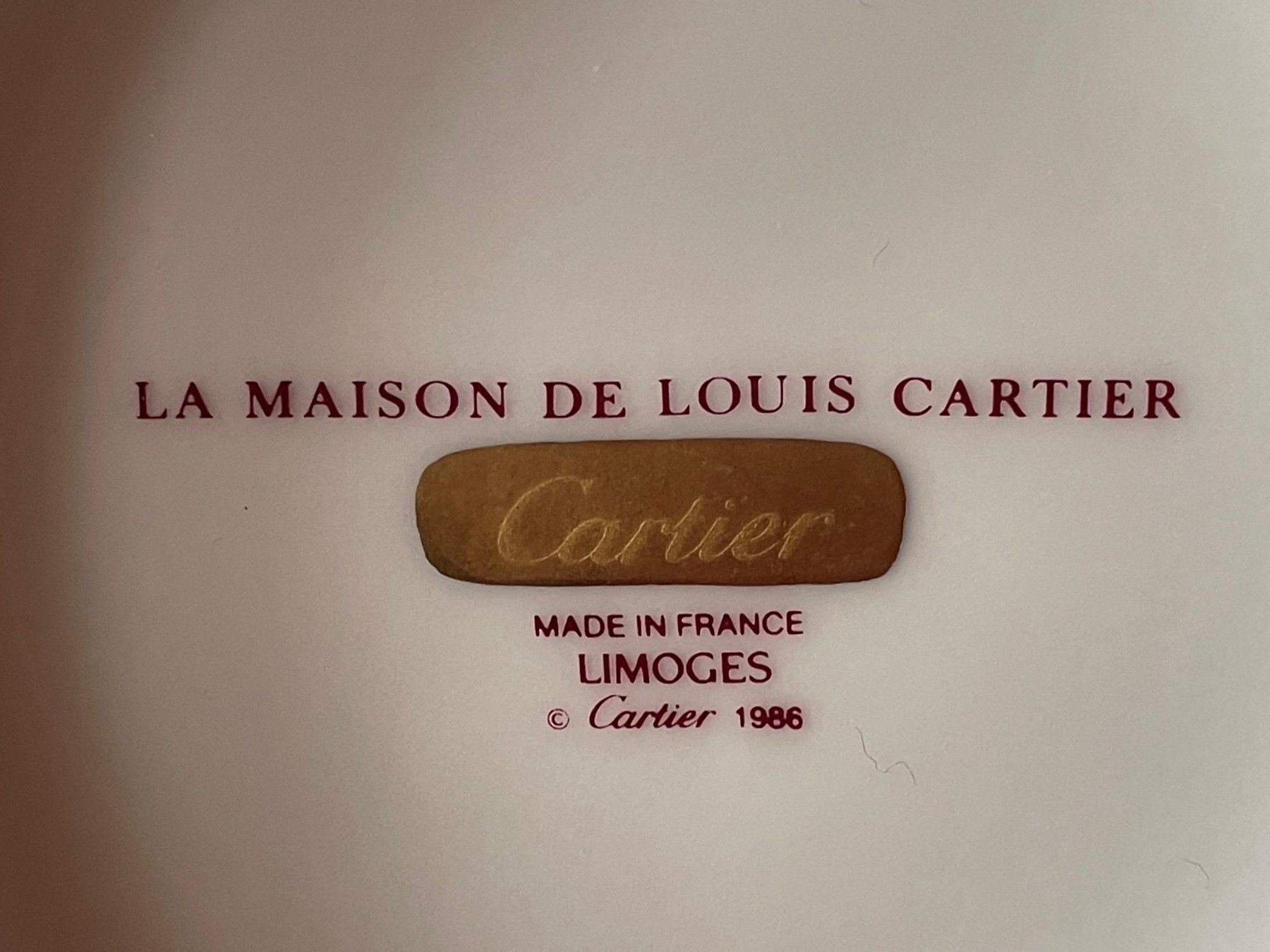 Vasi & Recipienti: Cartier vase Panthère de 1986 – Nuovo e nell'imballaggio originale da Champéry venduto da Madodusud358 3