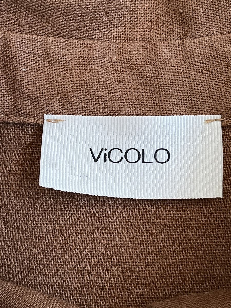 Giacche: Vicolo Leinen Jacke Braun Gr. S – Usato da Zürich venduto da Kleanthy 2