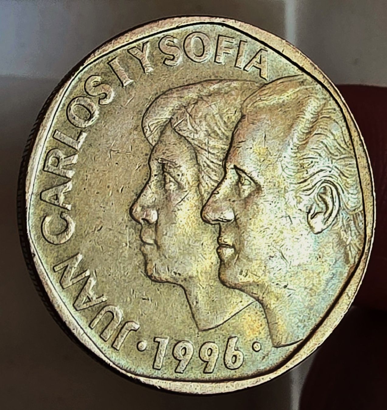 Tutti le monete: SPANIEN 500 PESETAS 1996 – Usato da Winterthur venduto da Creso70