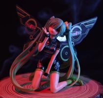 Hatsune Miku Figur,  Rennfahrerin!