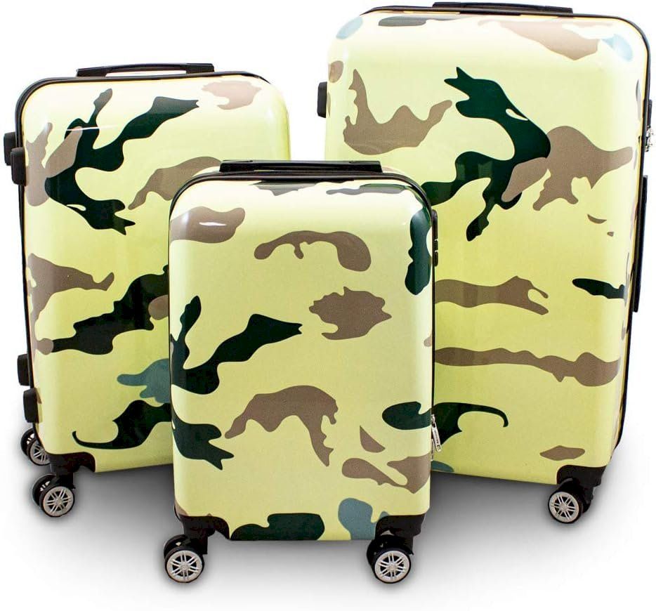 Valigie: Berwin Design Koffer 3er Set Camouflage – Nuovo e nell'imballaggio originale da Bottighofen venduto da zaap