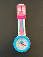 Flik-Flak Kinderuhr Ananas Made weiss-blau-pink