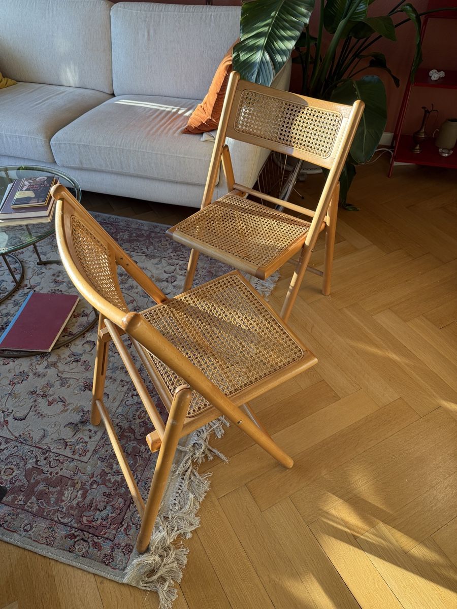 Sedie: Holzstühle mit Wiener Geflecht – Usato da Basel venduto da Barty