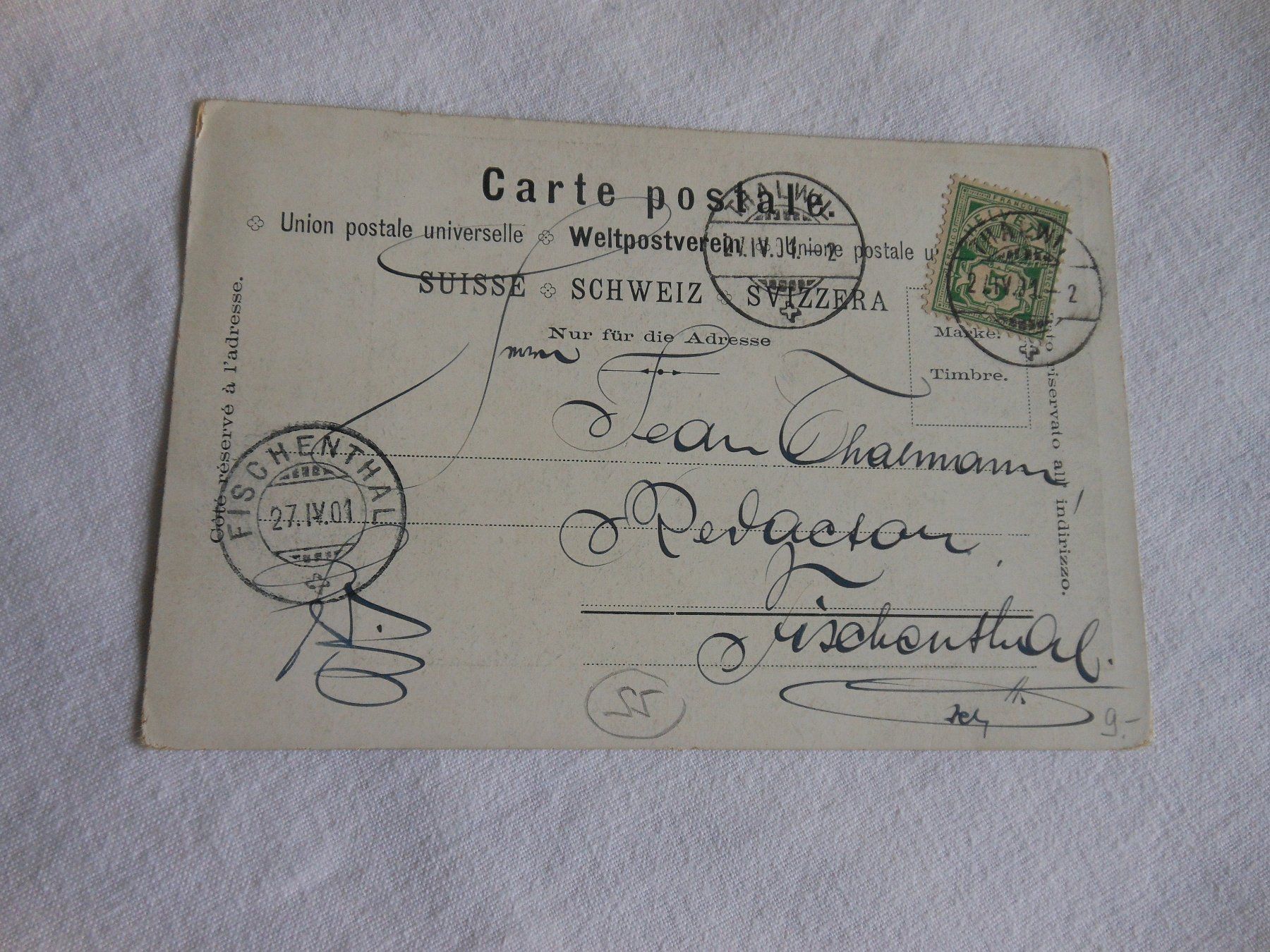 Cartoline postali: Ansichtskarte – Usato da Stäfa venduto da Espressa 1
