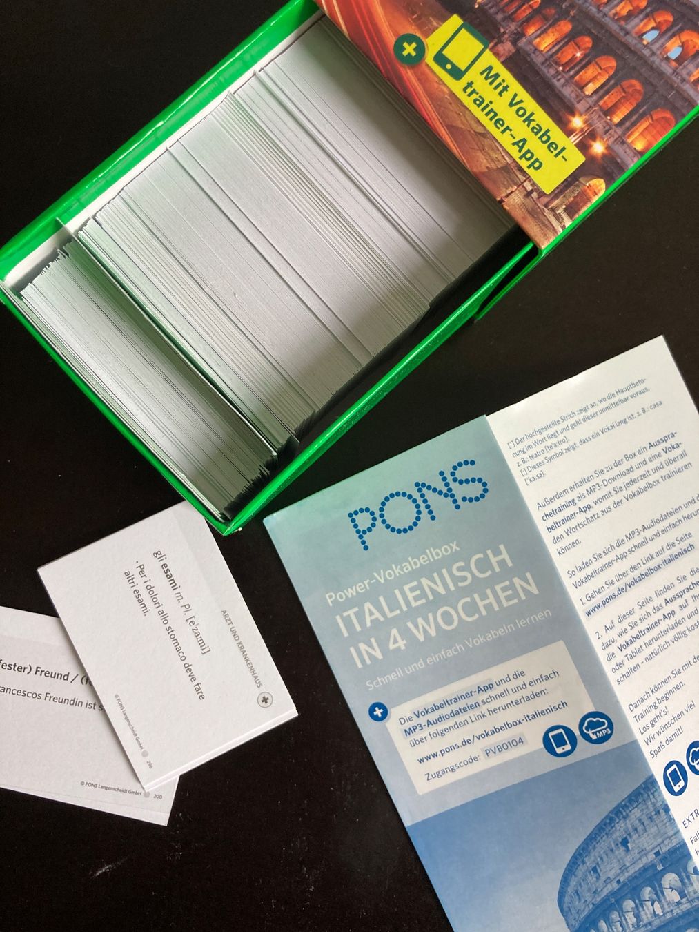 Giochi: PONS, Vokabelbox – Niveau A – Usato da Basel venduto da ananasbo 1
