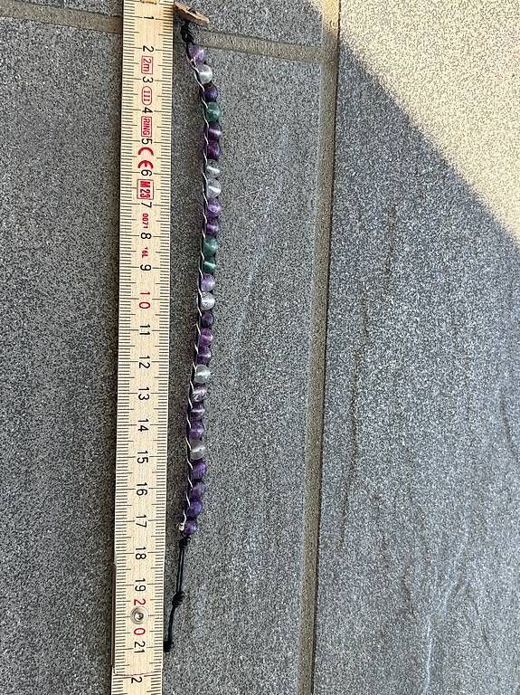 Armbänder & -reifen: Bracciale macrame con fluorite – Gebraucht aus Salorino von Ann_db 4