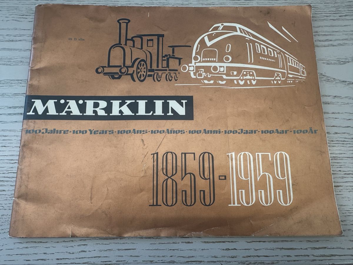 Märklin Modellini di ferrovie: Märklin Katalog 1959 – Usato da Lupsingen venduto da New-Haven