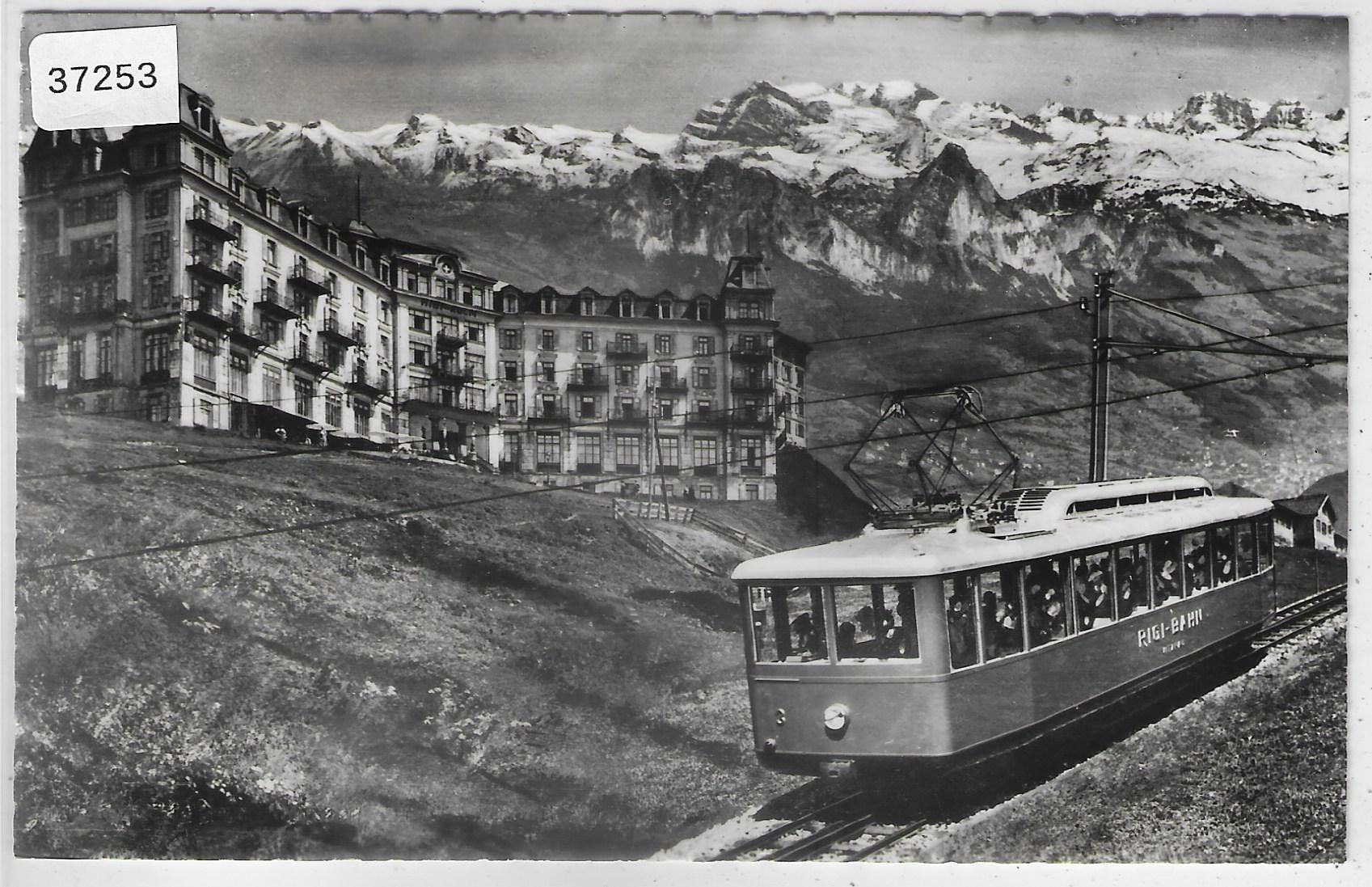 Cartoline postali: Rigi-Kulm mit Rigi-Bahn – Usato da Ettingen venduto da Kartenplanet