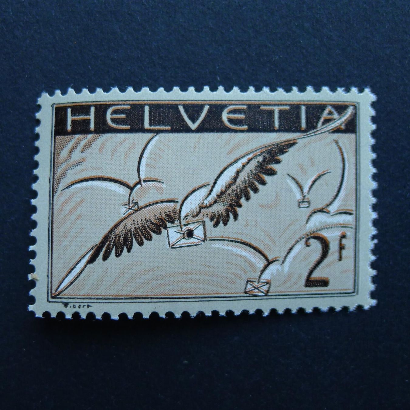Tutti i francobolli: 1935 Nr. F13z.1.10 Kat. Fr. 540.- – Usato da Dagmersellen venduto da wyss1982