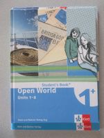 Buch Open World Units 1-8 und Heft dazu (Wörter)