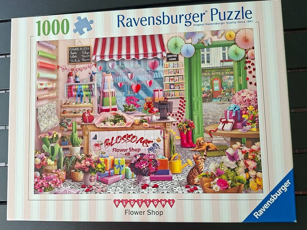 Ravensburger Puzzles: Puzzle Motiv "FLOWER SHOP" – Gebraucht aus Kriens von kusi56