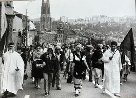 Orig. Pressefoto - Fribourg, 500 Jahre Fribourg, 1981