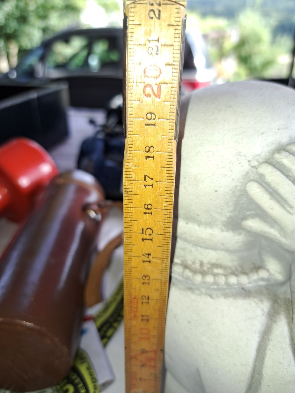 Statuette: Stein Buddha Figur,  – Usato da Kölliken venduto da Upcycling-by-Mc-TAM 3