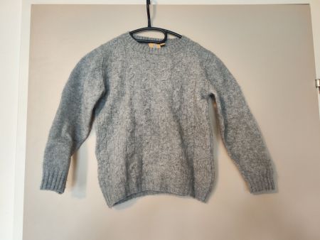 Pullover gr. 122/128 - Merino Wolle & Kaschmir
