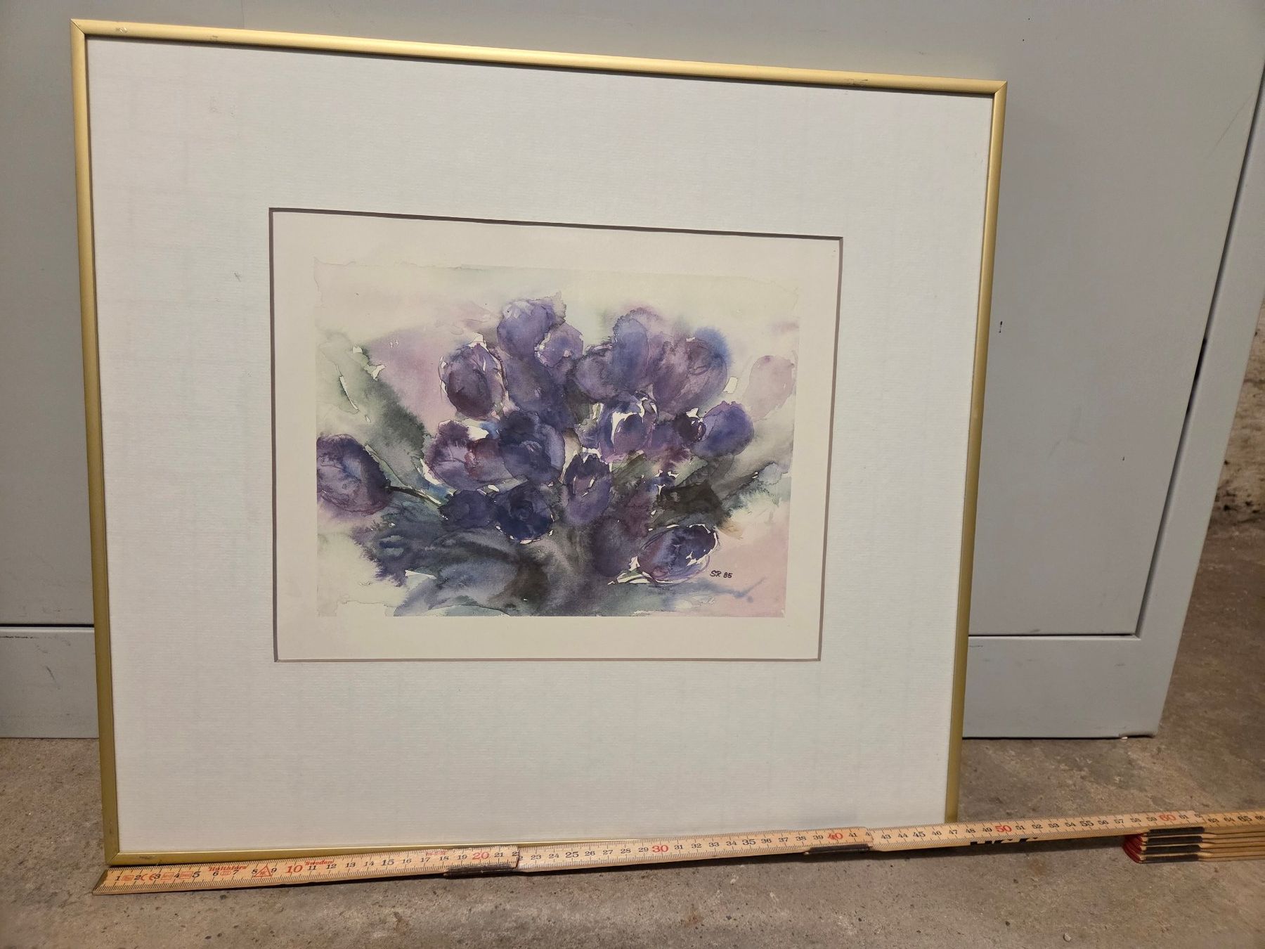 Gemälde: Aquarellbild "Tulpen" – Gebraucht aus St. Gallen von Razoon77 1
