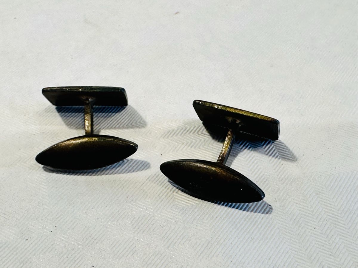 Gemelli: Vintage Manschettenknöpfe Art Deco – Usato da Basel venduto da clearpixel 2