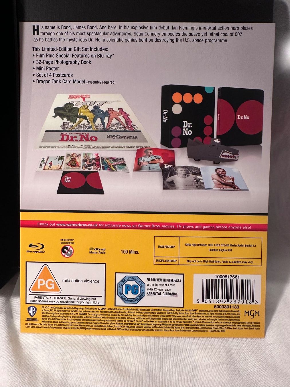 Tutti i DVDs: Dr. No James Bond 007 Steelbook – Usato da Zollikofen venduto da hekote 3