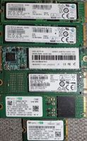 6×diverse 128GB SSD Festplatten