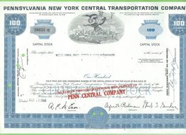 Pennsylvania New York Central Transportation Co. 1968