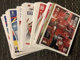 Match Attax Sammekarten SET über 30 verschiedene Karten