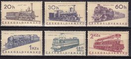 Tschechoslowakei Serie 1603 - 1608 Lokomotiven ** 21.3.1966