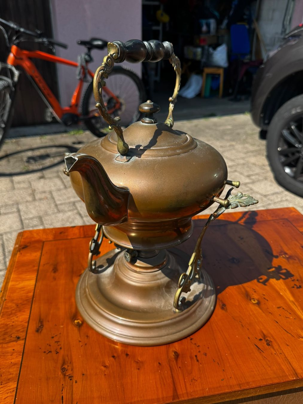 Teekannen: Antiker Teekessel – Gebraucht aus Egg b. Zürich von Brocki_Insel_Egg 1