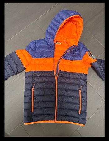 CMP Daunenjacke Gr. 176 blau orange top Zustand