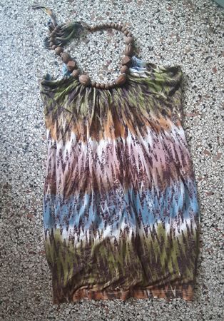 Longtop mit holzkette NEU! Gr. S/M