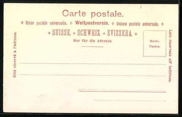 Cartoline postali: Interlaken, Ruine Unspunnenmit Eiger, M – Usato da Berlin venduto da bartko-reher 1