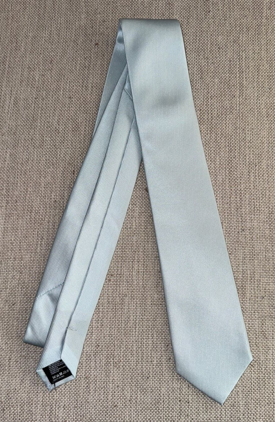 Cravatte: C&A Canda Krawatte, Pastell hellblau, necktie – Usato da Winterthur venduto da YaV