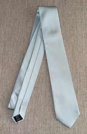 C&A Canda Krawatte, Pastell hellblau, necktie