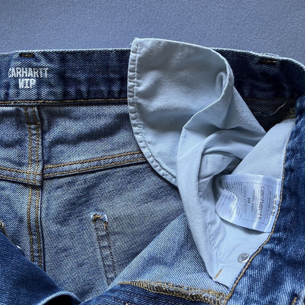 Carhartt Jeans: Carhartt WIP Newel Pant – Nuovo (secondo la descrizione) da Schaffhausen venduto da Quadrophenia27 2