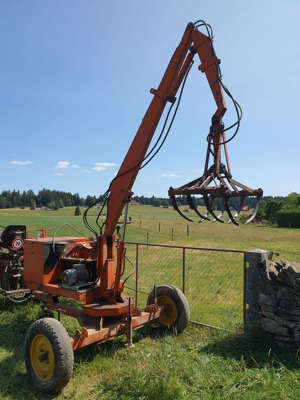 Tutte le macchine: Grue à fumier – Usato da La Chaux-des-Breuleux venduto da galaade