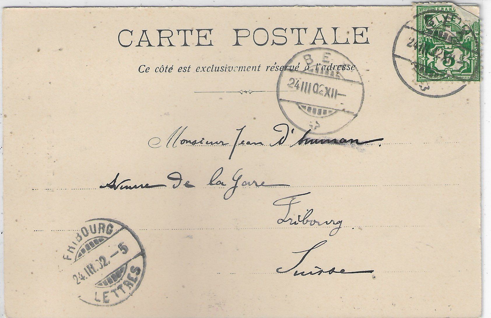 Cartoline postali: Bex - Tour de Duln – Usato da Ettingen venduto da Kartenplanet 1