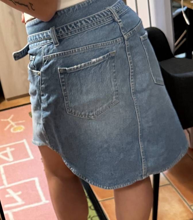 Pinko Gonne: Gonna Jeans PINKO 40-42 – Usato da Gentilino venduto da cas_jtt9 2