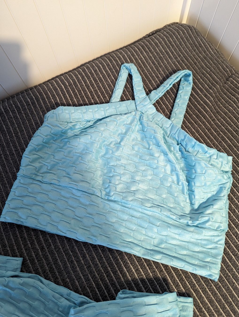 Leggings: Set legging & brassière / BH bleu Copakabana L – Gebraucht aus Zürich von gag_wg7n 3