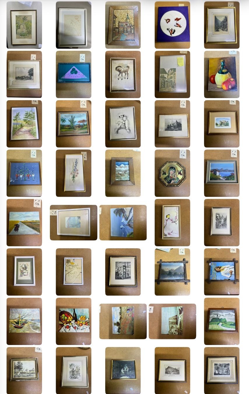 Tableaux: 4000 Bilder ca Sammlung aus Nachlass – D'occasion à Regensdorf par mat_yyd9 1